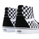 Кроссовки Vans Checkerboard SK8-HI VN0A32QGHRK1 - черные