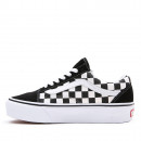 Обувь Vans Checkerboard Old Skool Platform VN0A3B3UHRK1 - черные