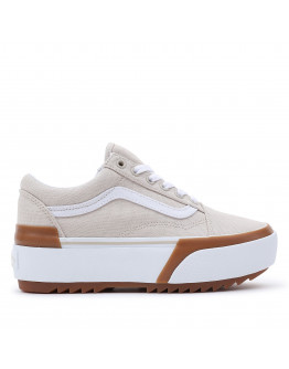 Кроссовки Vans Old Skool Stacked VN0A4U15BLL1 - бежевые