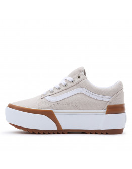 Кроссовки Vans Old Skool Stacked VN0A4U15BLL1 - бежевые