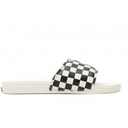 Сланцы Vans Checkerboard La Costa Slide-On VN0A5HFER6R1 - черно-белые