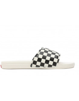Сланцы Vans Checkerboard La Costa Slide-On VN0A5HFER6R1 - черно-белые