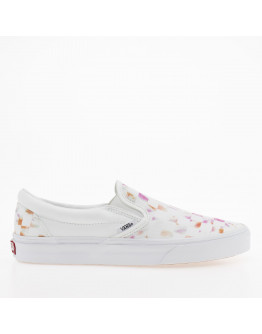 Кроссовки Vans Classic Slip-On Aura Checkerboard VN0A5JLXWHT1 - белые