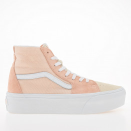 Кроссовки Vans Soft Suede SK8-Hi Tapered Stackform VN0A5JMKBOD1 - оранжевые