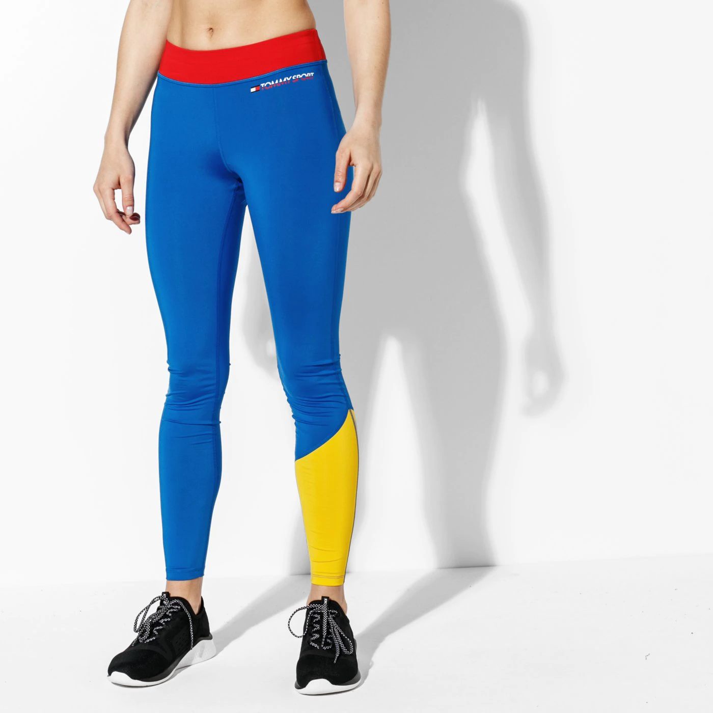 TOMMY SPORT LEGGINGS WITH PANEL